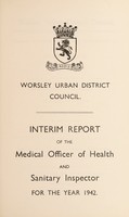 view [Report 1942] / Medical Officer of Health, Worsley U.D.C.