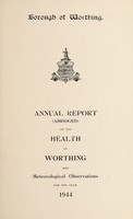 view [Report 1944] / Medical Officer of Health, Worthing Borough.