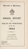 view [Report 1964] / Medical Officer of Health, Worthing Borough.