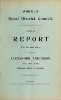 view [Report 1904] / Medical Officer of Health, Wortley R.D.C.