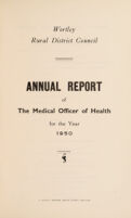 view [Report 1950] / Medical Officer of Health, Wortley R.D.C.