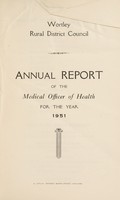 view [Report 1951] / Medical Officer of Health, Wortley R.D.C.