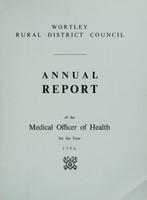 view [Report 1962] / Medical Officer of Health, Wortley R.D.C.