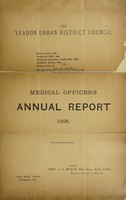 view [Report 1896] / Medical Officer of Health, Yeadon U.D.C.