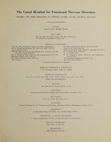 view Medical and general reports and accounts for the year ended 31st December, 1942 : (from Swaylands, Penshurst, Kent.) Present Address: Ash Hall, Bucknall, Stoke-on-Trent / The Cassel Hospital for Functional Nervous Disorders.