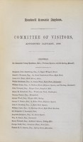 view The twelfth report of the Committee of Visitors of the County Lunatic Asylum at Hanwell : January quarter session, 1857 / [Middlesex County Lunatic Asylum].