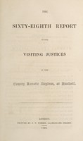 view The sixty-eighth report of the Visiting Justices of the County Lunatic Asylum, at Hanwell / [Middlesex County Lunatic Asylum].