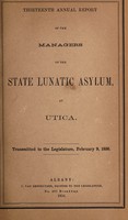 view Thirteenth annual report of the managers of the State Lunatic Asylum at Utica : transmitted to the Legislature February 9, 1856 / New York State Lunatic Asylum at Utica.