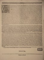 view Charles, [etc. Proclamation to raise money for the relief of the poor afflicted with the plague. 11 August 1625].