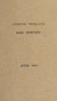 view Anodyne necklaces / [Basil Burchell].