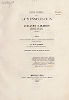 view Coup d'oeil sur le menstruation et quelques maladies propres au sexe / [Michel Farran].