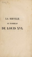 view La sibylle au tombeau de Louis XVI / [Marie-Anne Adélaïde Lenormand].