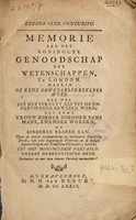 view Lucina sine concubitu. Memorie aan het Koninglyk Genoodschap der Wetenschappen te London. Waarin op eene onwederspreeklyke wyze zoo wel uit het vernuft als uit de ondervinding bewezen word, dat eene vrouw zonder toedoen eens mans, zwanger worden, en kinderen baaren kan. Naar de 4. verm. en verb. Englesche druk, met eene bygevoegde voorrede en de nodige aanmerkingen des Franschen vertaalers, verrykt. Uit het Hoogduitsch vertaald / [John Hill].