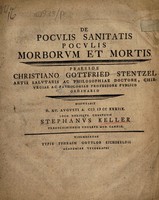 view De poculis sanitatis, poculis morborum et mortis ... / [István Keller].