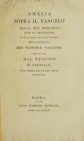 view Omelia sopra il vangelo de la XIII domenica dopo la Pentecoste : in cui si parla dell'utile scoperta dell'innesto del vajuolo vaccino / Recitata dal Vescovo di Goldstat, dalla tedesca nell'italiana lingua trasportata.