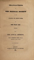 view Transactions ... for the year 1829. With the annual address / by T. Romeyn Beck.