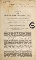 view An account of the topography, climate, and present state of the town of Torquay (Devonshire), with reference, particularly, to its suitableness as a place of residence for invalids / [John Coldstream].