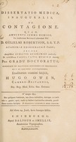 view Dissertatio medica, inauguralis, de contagione : quam ... pro gradu doctoratus ... / eruditorum examini subjicit, Hugo Owen, Cambro-Britannus.