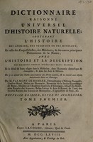 view Dictionnaire raisonné universel d'histoire naturelle. Contenant lhìstoire des animaux, des végétaux et des minéraux ... avec l̕histoire et la description des drogues simples tirées des trois regnes ... / par M. Valmont De Bomare.