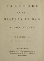 view Sketches of the history of man / [Anon].