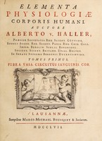 view Elementa physiologiae corporis humani / Auctore Alberto v. Haller.