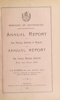 view [Report 1919] / School Medical Officer of Health, Whitehaven Borough.