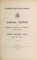 view [Report 1907] / Medical Officer of Health, Workington Borough.