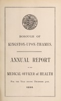 view [Report of the Medical Officer of Health for Kingston-upon-Thames Borough 1898.