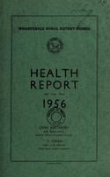 view [Report 1956] / Medical Officer of Health, Wharfedale R.D.C.