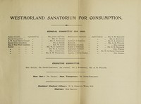 view [Report 1900] / Medical Officer of Health, Westmorland County Council.