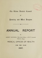 view [Report 1937] / Medical Officer of Health, Yiewsley and West Drayton U.D.C.