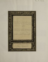 view Magnetism and mesmerism. Matters relating thereto / Collected by Giles Deere [?].