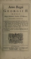 view An Act for confirming and enlarging the powers granted by His Majesty to the Governors and guardians of the Hospital, for the maintenance and education of exposed and deserted young children.