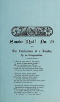 view The the confessions of a smoker [sic] / by an Octogenarian.