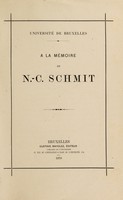 view A la mémoire de N.-C. Schmit.