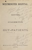 view Report of Sub-Committee on Out-Patients.