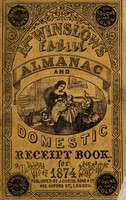 view Mrs. Winslow's family almanac and domestic receipt book for 1874.