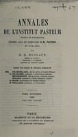 view La propagation de la peste / par P.L. Simond.