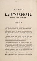 view The wine of Saint Raphael / by Xavier Blanchin.