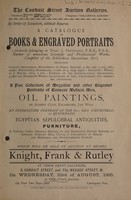 view Sales catalogues: Knight, Frank & Rutley