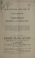 view Sales catalogues: Knight, Frank & Rutley