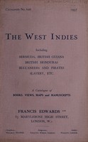 view Sales catalogue: Francis Edwards