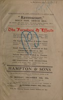 view Sales Catalogue: Hampton & Sons