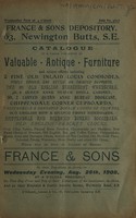 view Sales catalogue: France