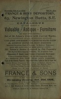 view Sales catalogue: France