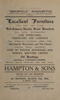 view Sales Catalogue: Hampton & Sons