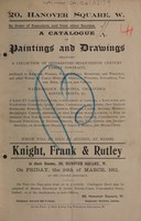 view Sales catalogues: Knight, Frank & Rutley