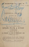 view Sales catalogues: Knight, Frank & Rutley