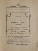 view Sales catalogues: Knight, Frank & Rutley