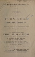 view Sales catalogues: Knight, Frank & Rutley